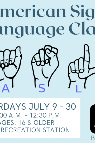 American Sign Language Summer  (Facebook Post)
